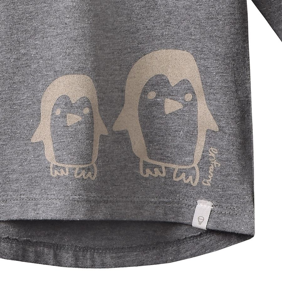 REMERA LOKE GRIS MELANGE - Imagen 4