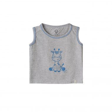 MUSCULOSA FENDI GRIS MELANGE