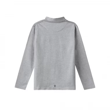 Alternative view of POLERA COLLEGE GRIS MELANGE