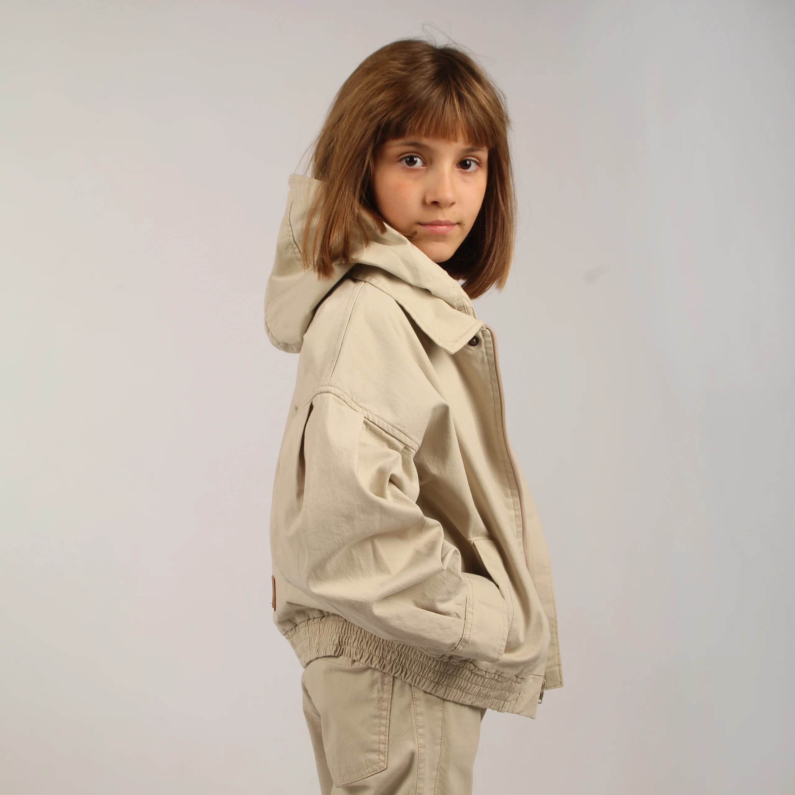 CAMPERA FIORELLA BEIGE - Imagen 2