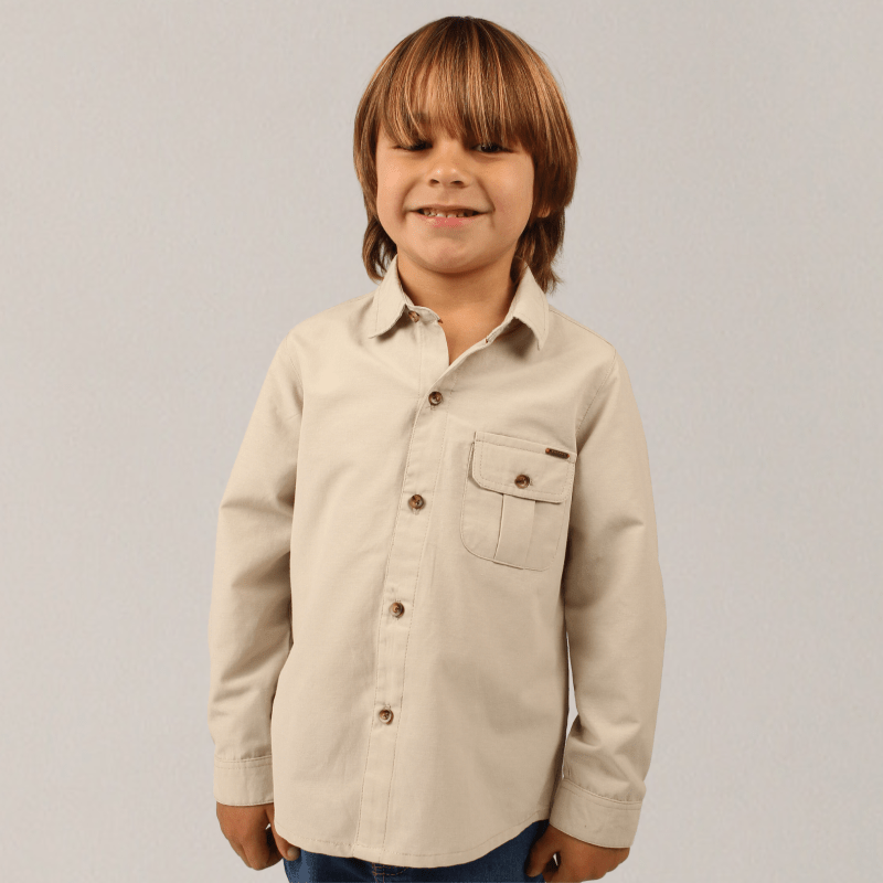 CAMISA GIACOMO BEIGE