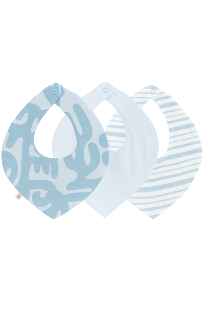 SET x3 BABEROS FLEUR CELESTE MELANGE