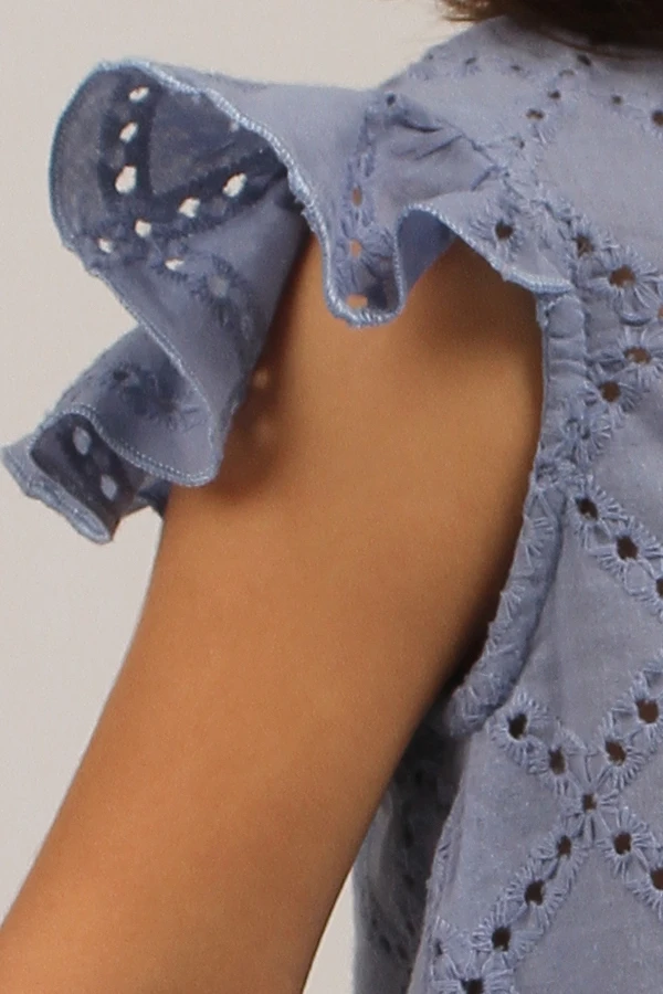 BLUSA ALBA AZUL - Imagen 3