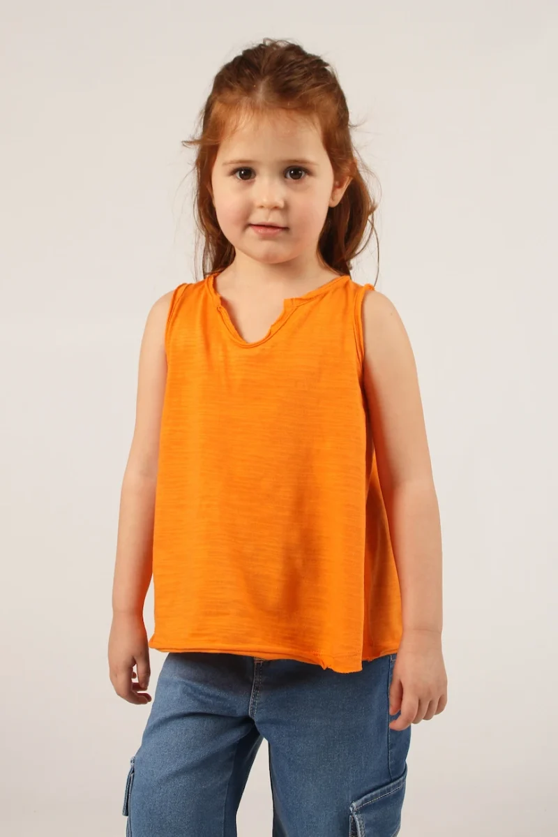 REMERA LILIAN NARANJA