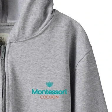Alternative view of CAMPERA CAMBRIDGE MONTESSORI GRIS MELANGE (Rustico)
