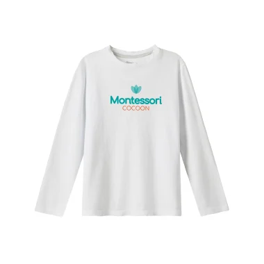 REMERA HARVARD MONTESSORI BLANCO