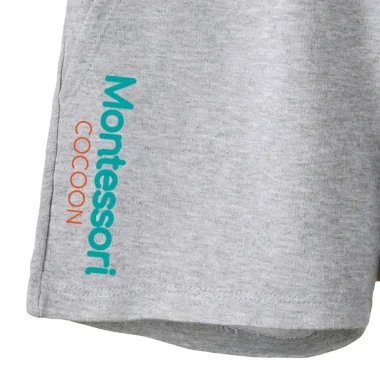 Alternative view of SHORT CAMBRIDGE MONTESSORI GRIS MELANGE