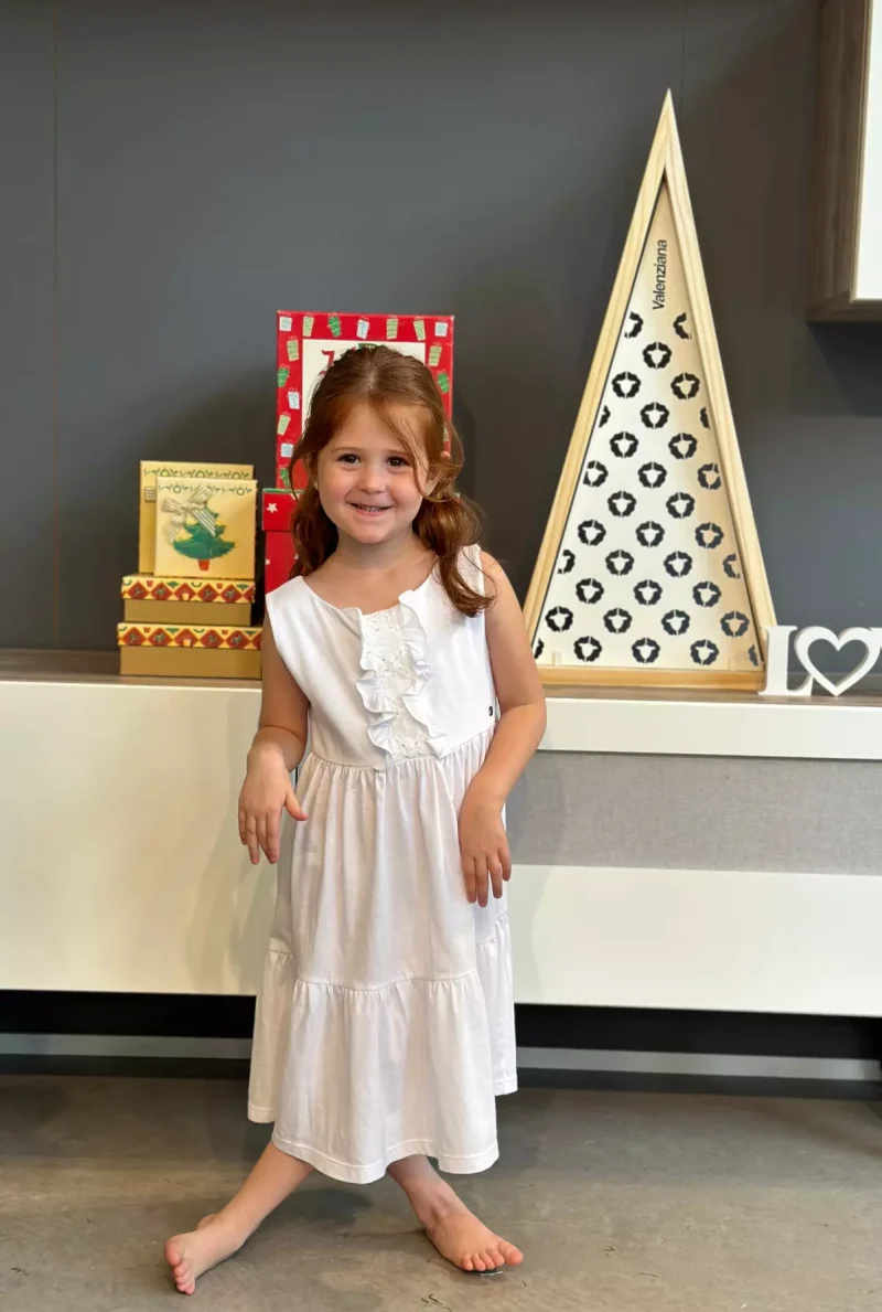 VESTIDO LISA BLANCO