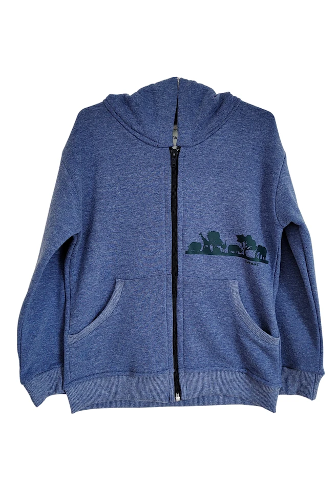 CAMPERA JACINTO AZUL MELANGE