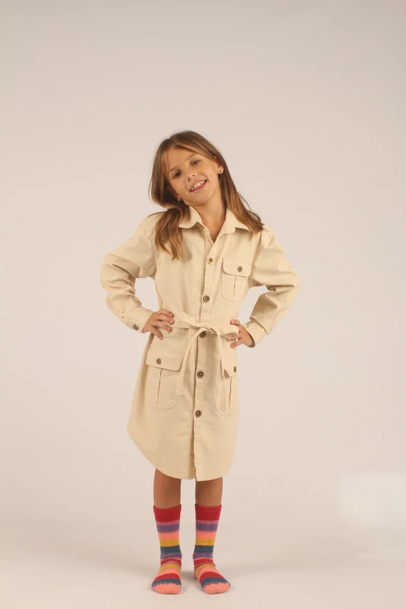 VESTIDO JOSEFINA CRUDO