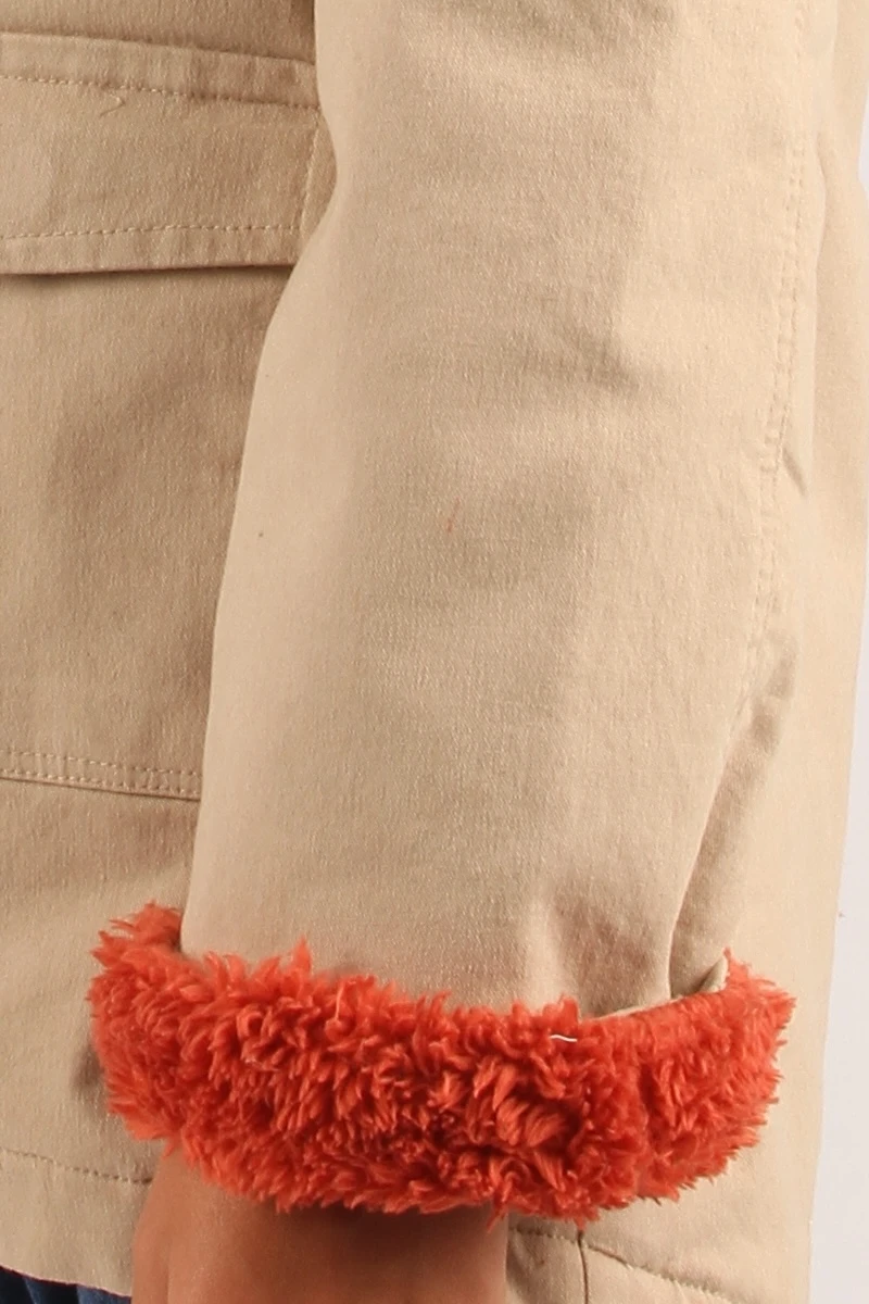 PARKA JULIA BEIGE - Imagen 3
