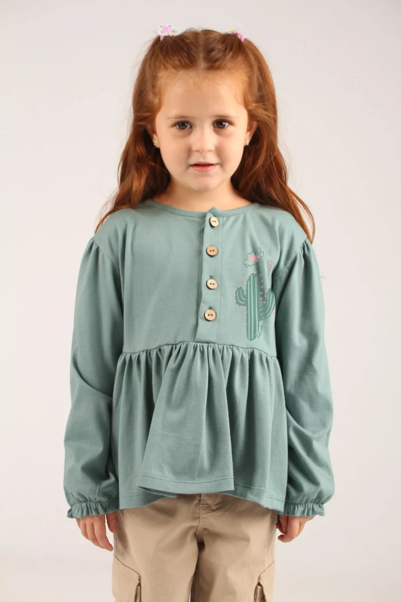 BLUSA INES VERDE