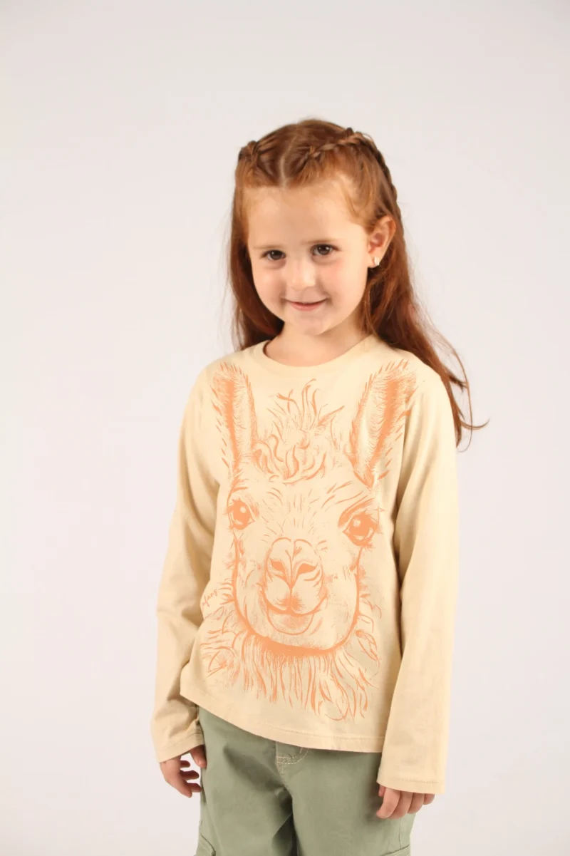 REMERA ELENA BEIGE