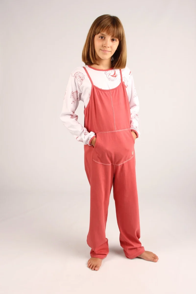 PIJAMA DELFINA LADRILLO