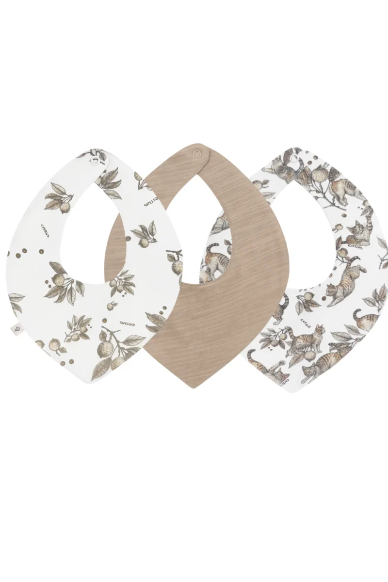 SET x3 BABEROS FLEUR BLANCO