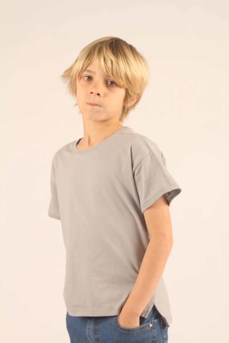 REMERA DIEGO GRIS