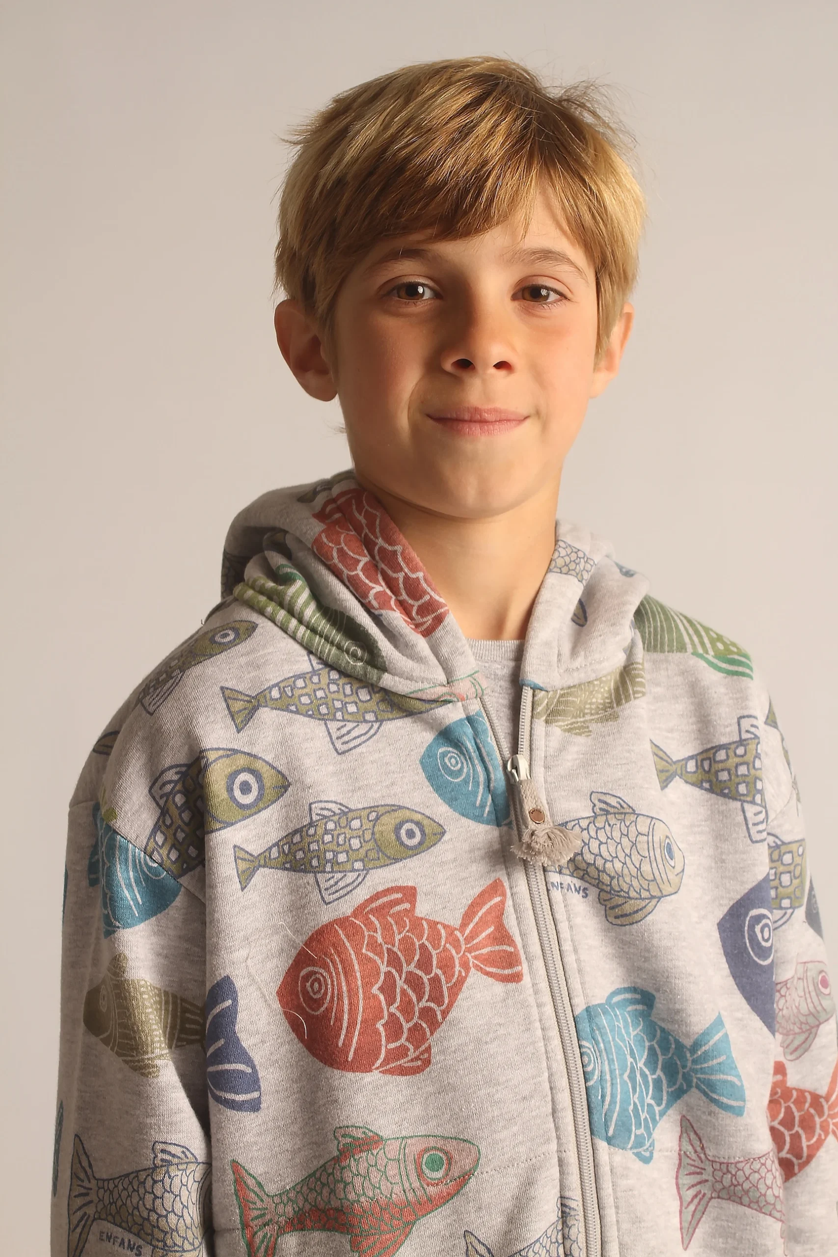 CAMPERA MARIO GRIS MELANGE - Imagen 3