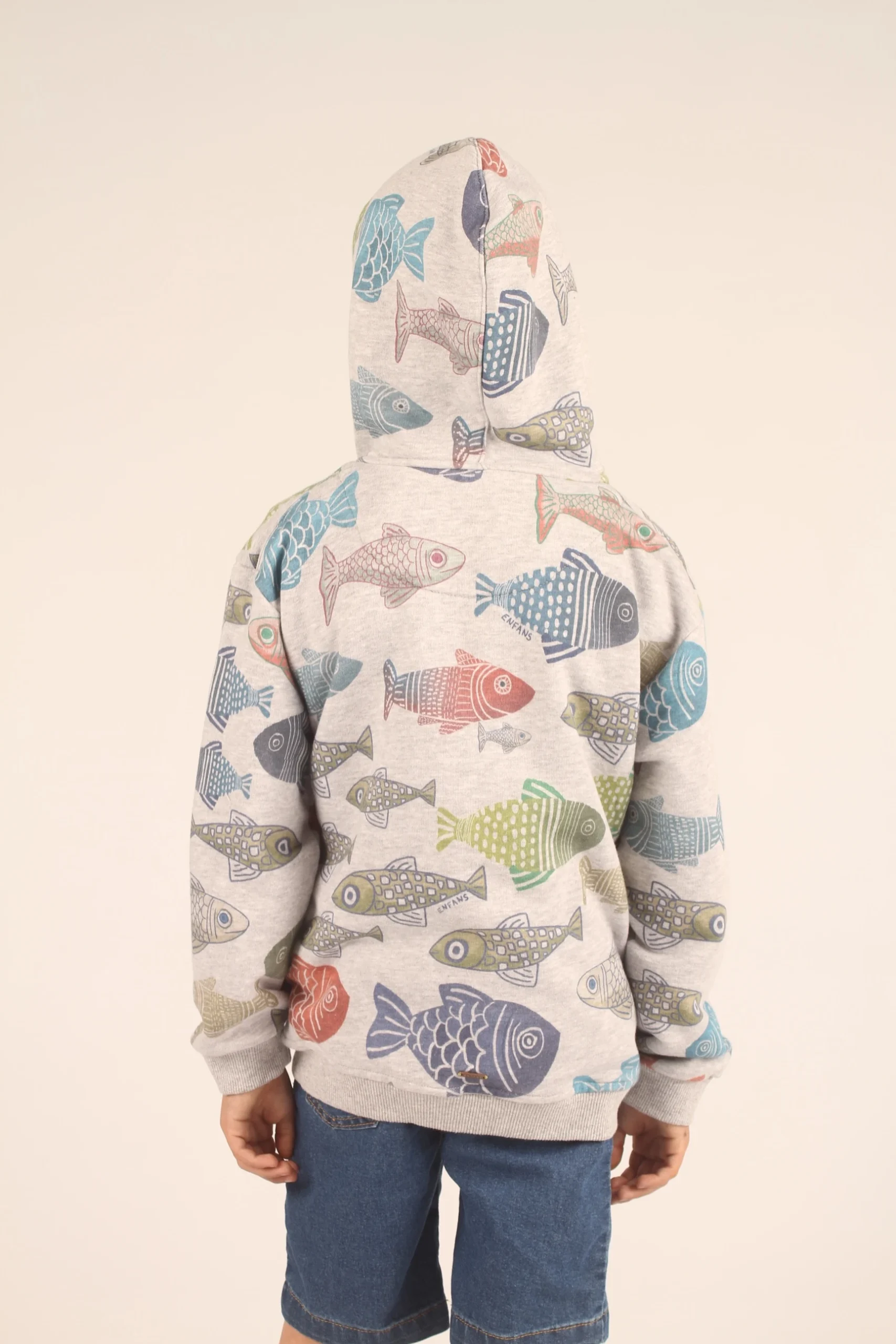 CAMPERA MARIO GRIS MELANGE - Imagen 2