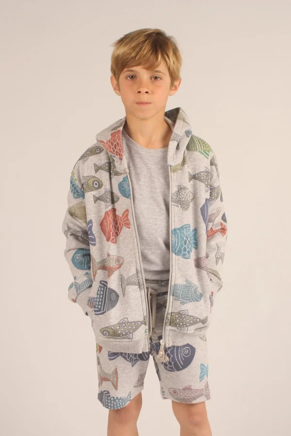 CAMPERA MARIO GRIS MELANGE