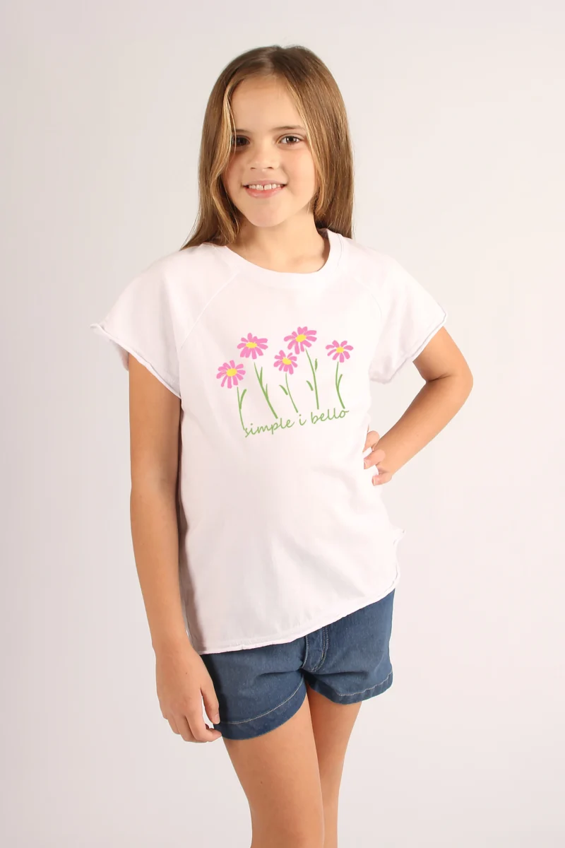 REMERA LUNA BLANCO
