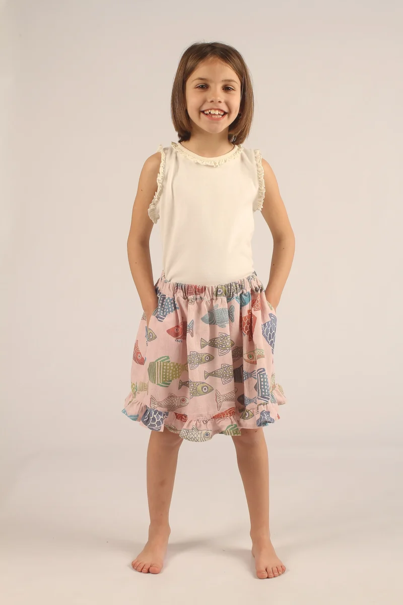 FALDA ELISA ROSA