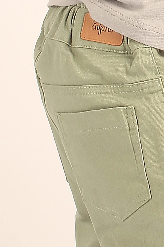 SHORT NINO VERDE - Imagen 4