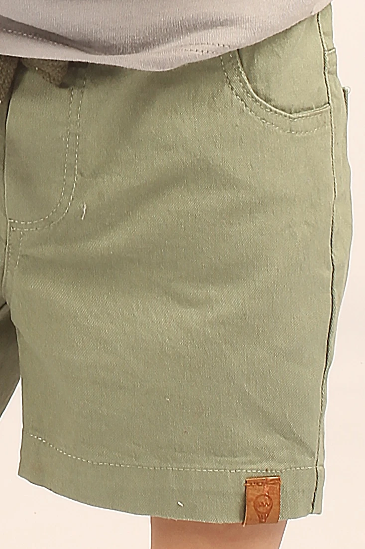 SHORT NINO VERDE - Imagen 3