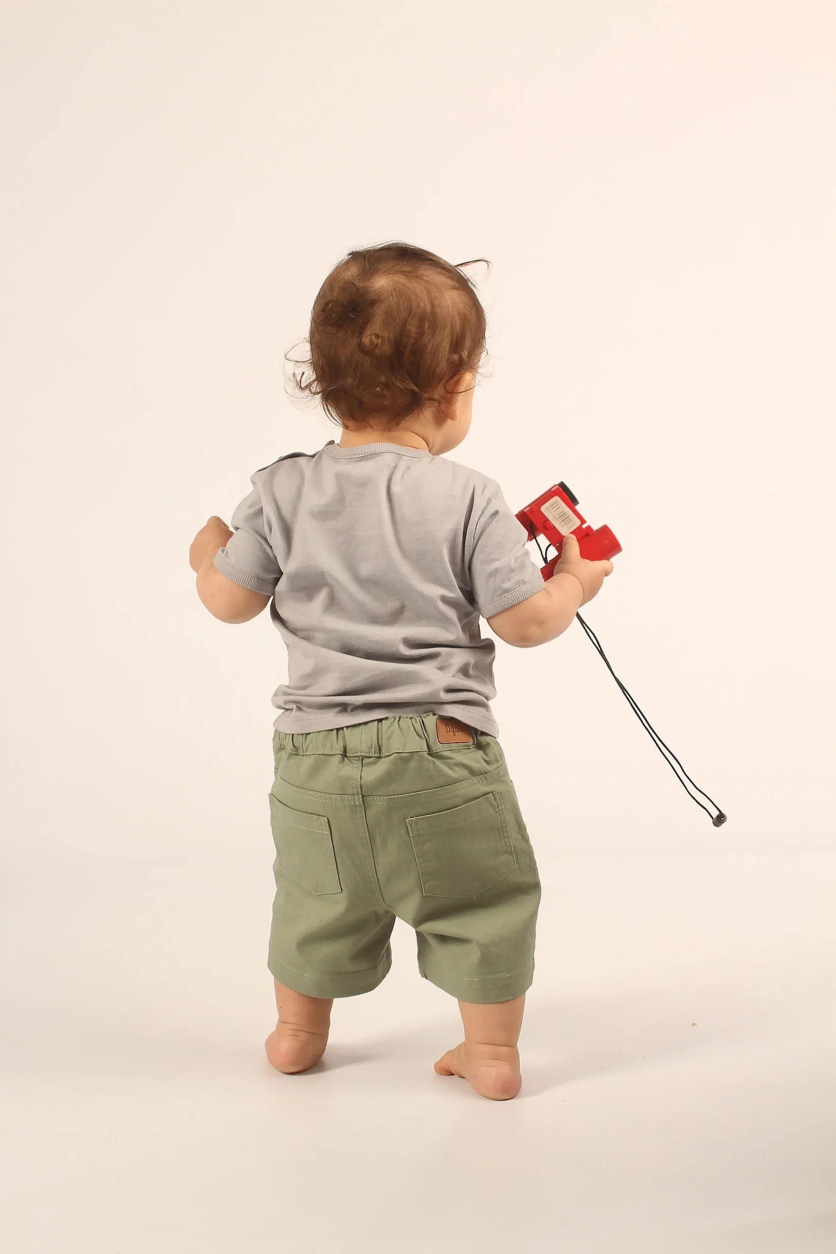 SHORT NINO VERDE - Imagen 2