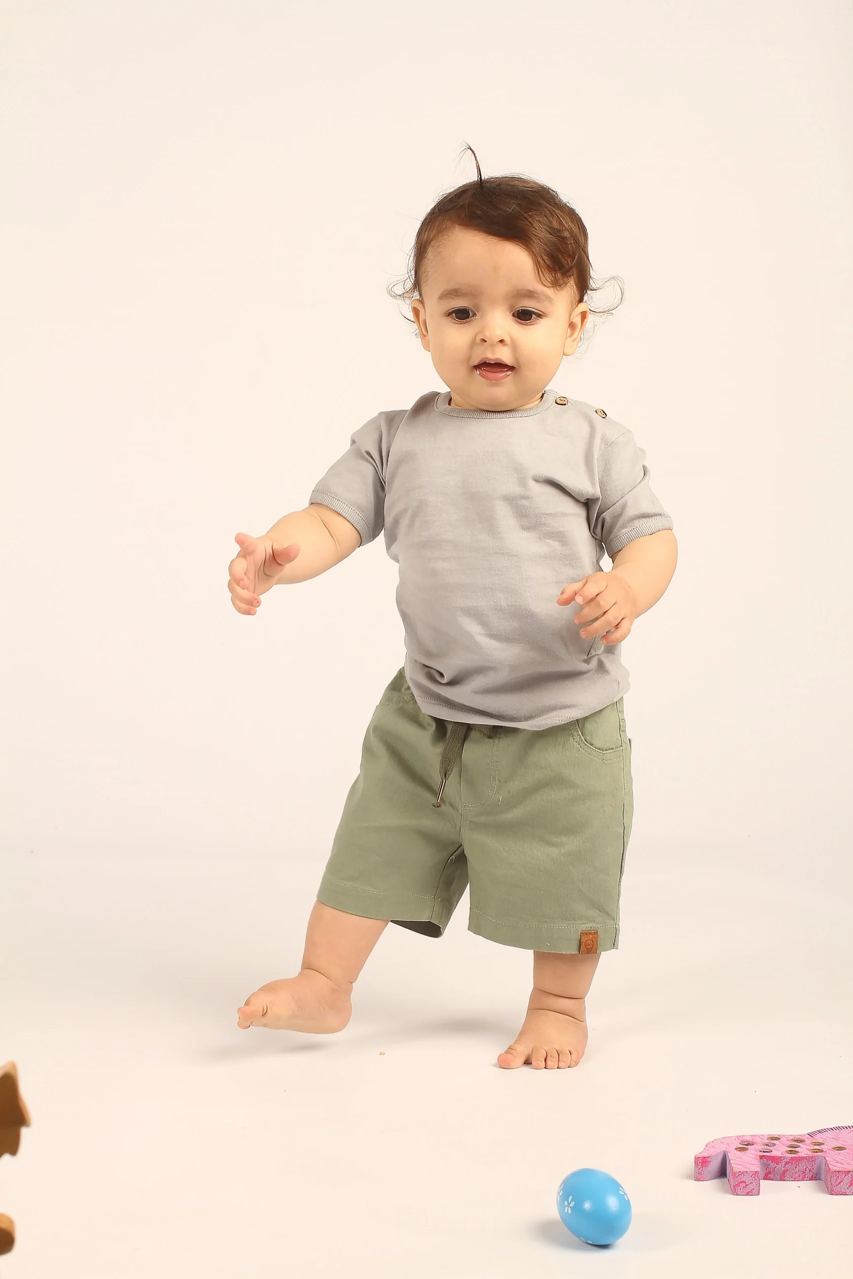 SHORT NINO VERDE