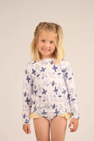 REMERA UV ML RENE AZUL