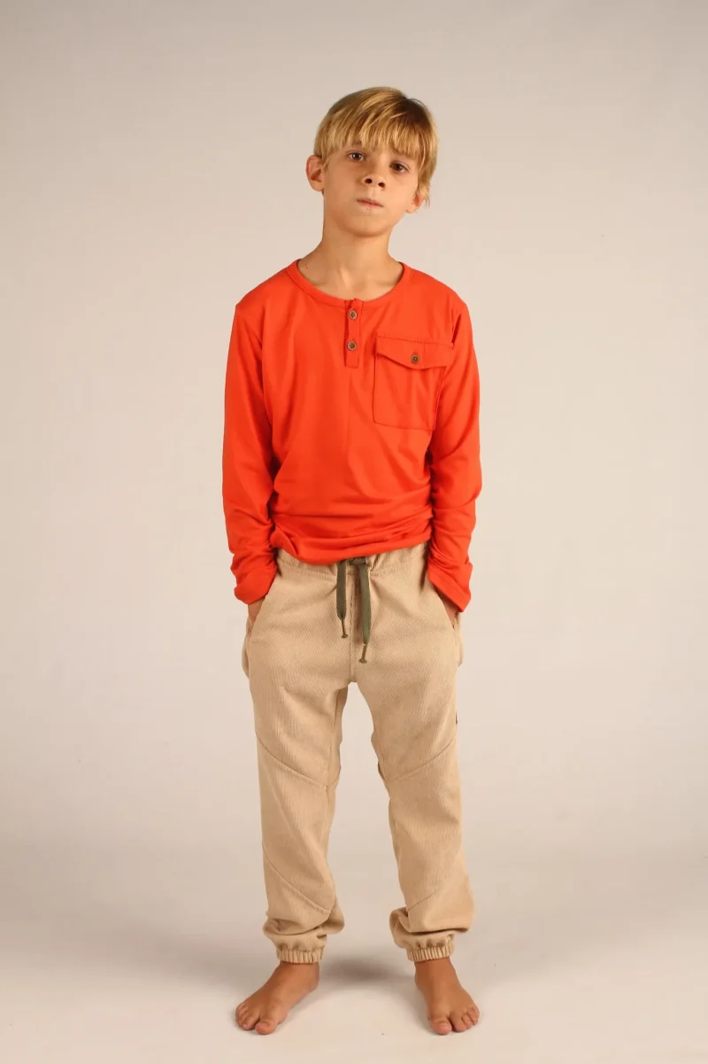 PANTALON CHOCO BEIGE