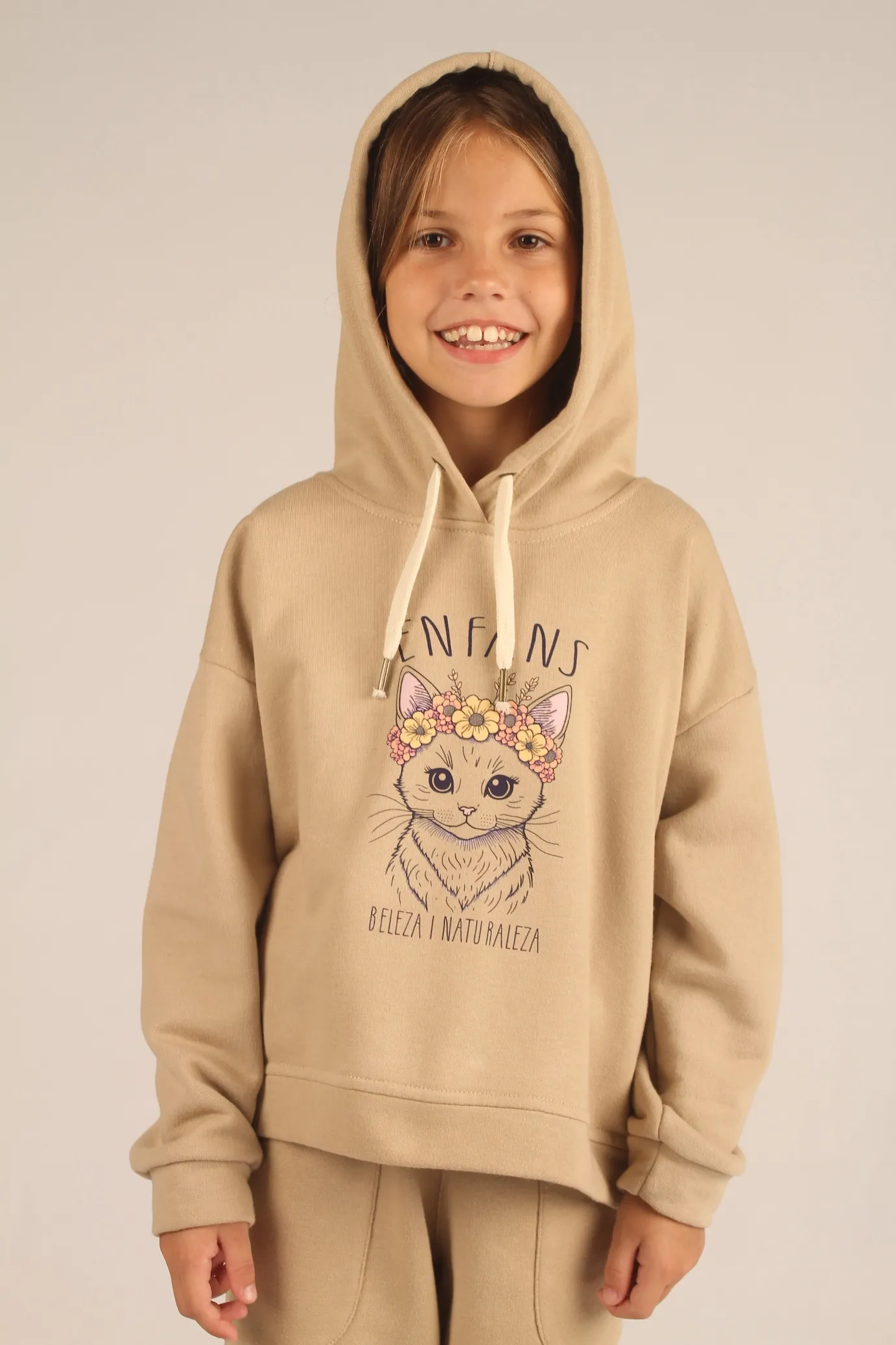 BUZO CLEO BEIGE - Imagen 4