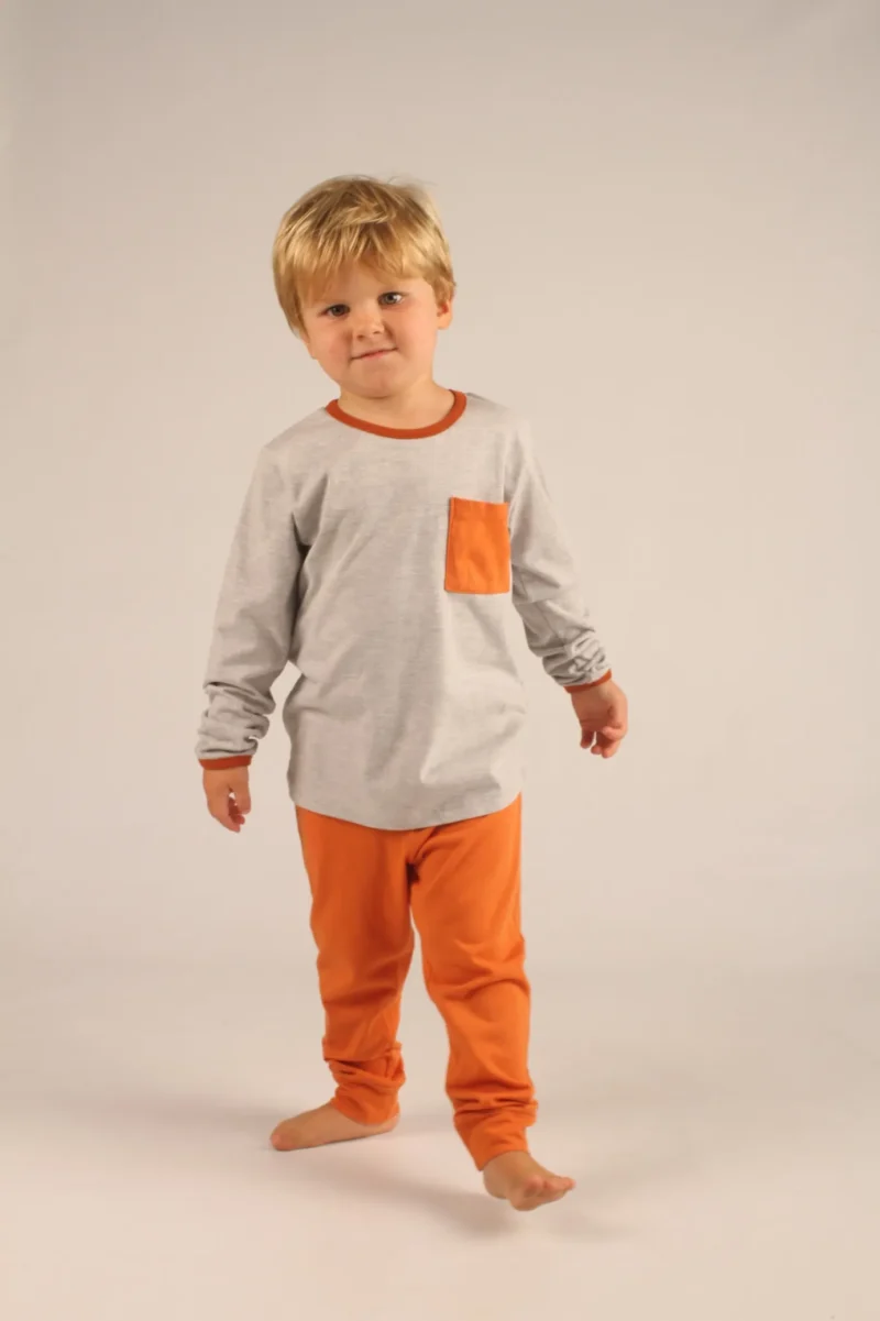 PIJAMA ARNOLD NARANJA