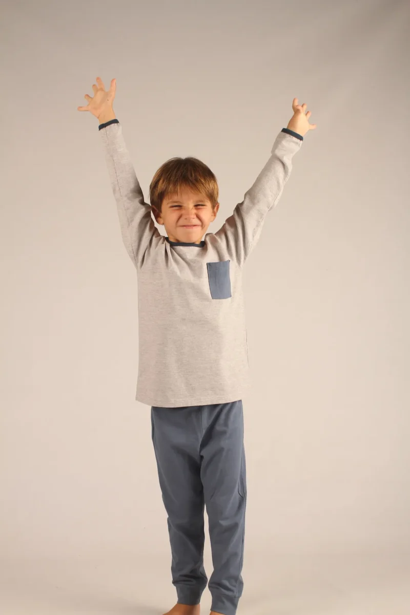 PIJAMA ARNOLD AZUL VINTAGE