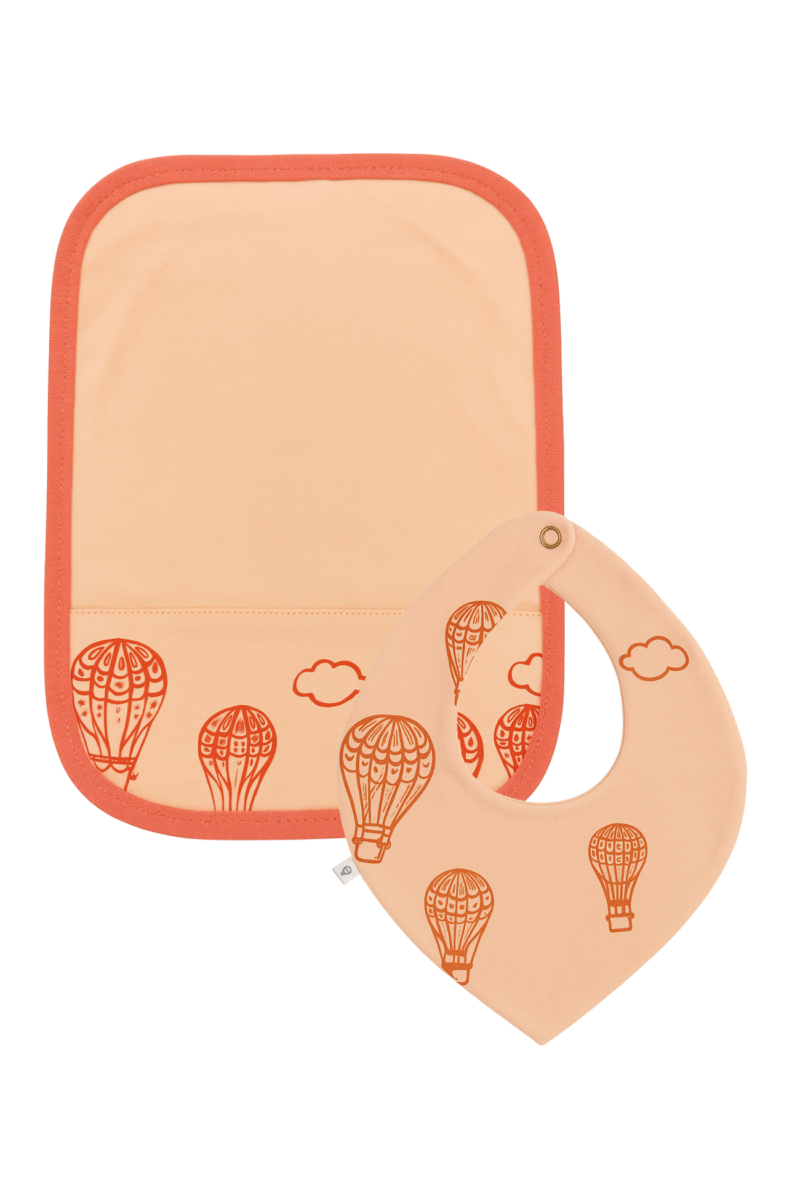 SET BABERO Y BABITA FLEUR SALMON