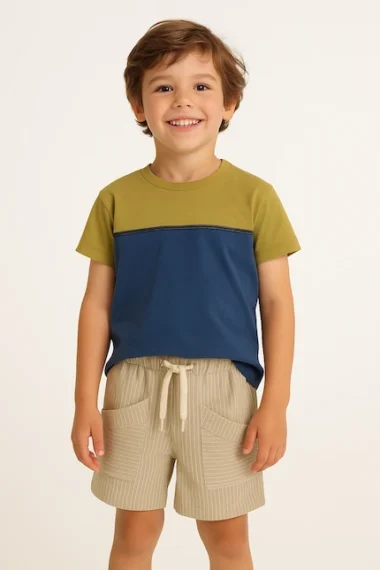 REMERA QUIN AZULINO
