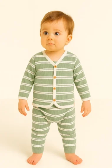 CAMPERA IKER VERDE ANTIGUO