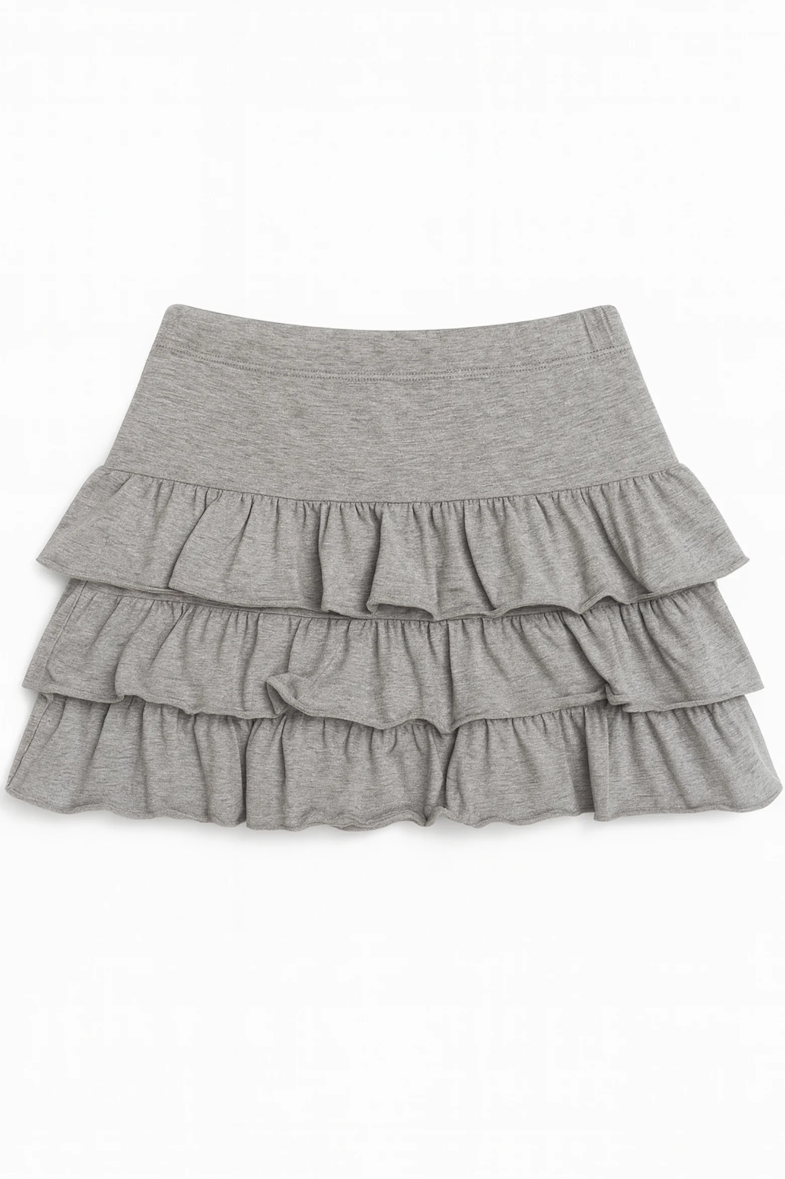 FALDA GUARA GRIS MELANGE - Imagen 4