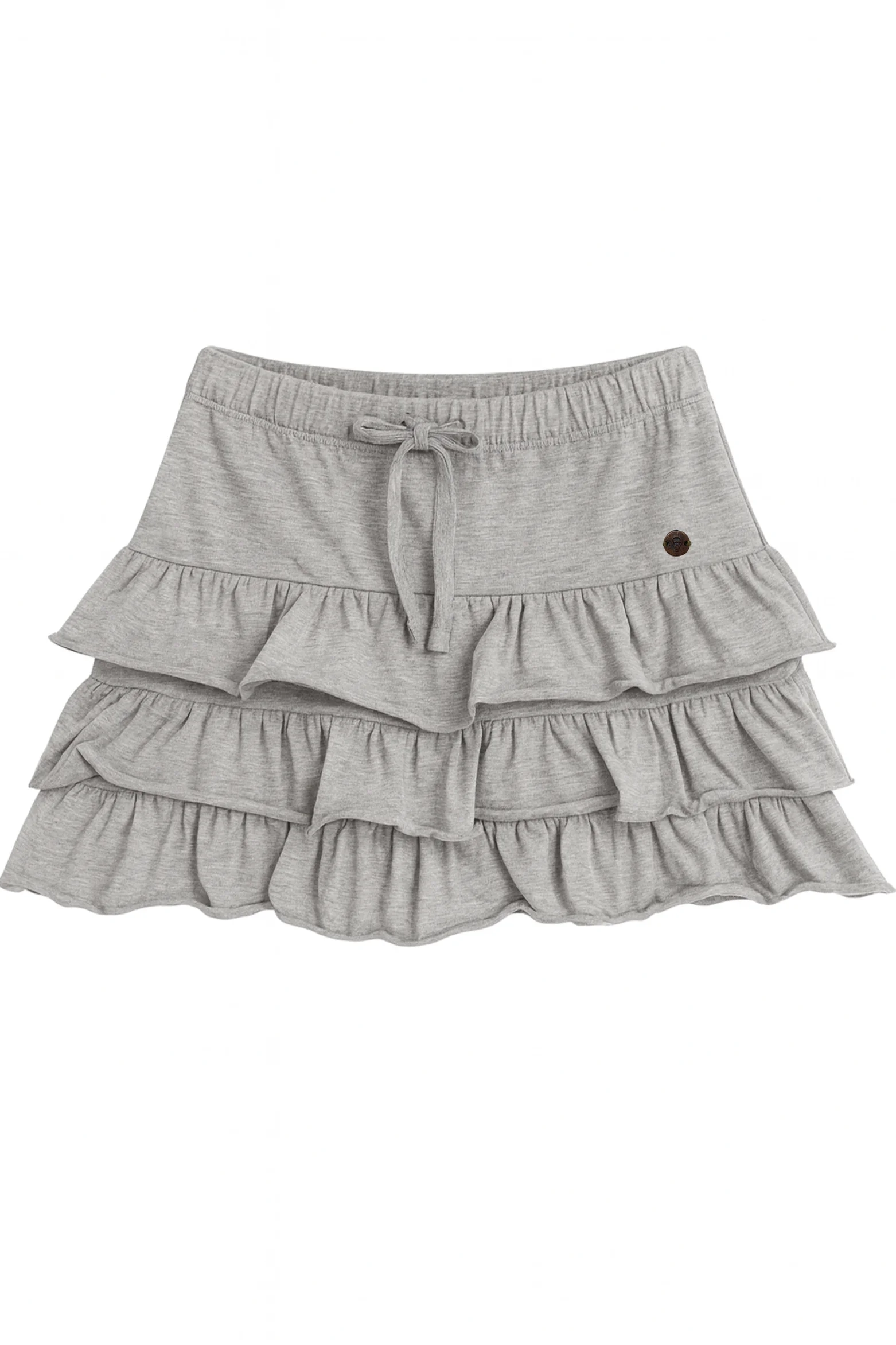 FALDA GUARA GRIS MELANGE - Imagen 3