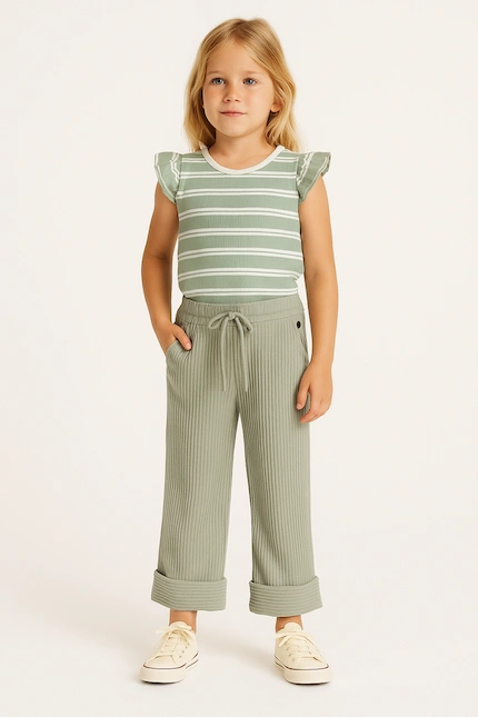 PANTALON ANAHI VERDE ANTIGUO