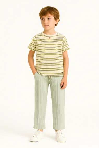 Alternative view of PANTALON NAHUEL VERDE ANTIGUO