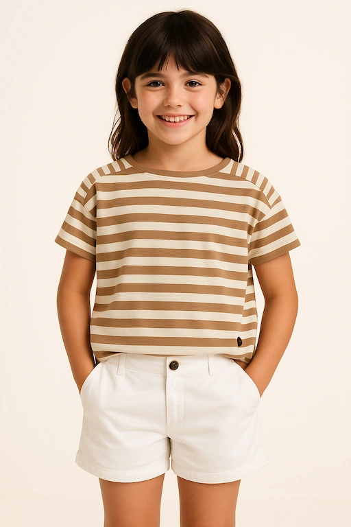 REMERA BRISA ALMENDRA